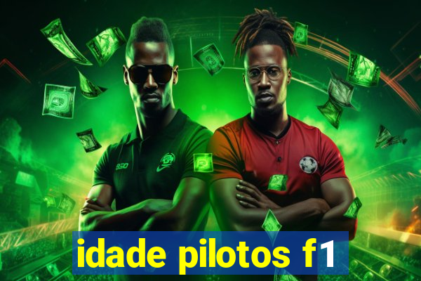 idade pilotos f1